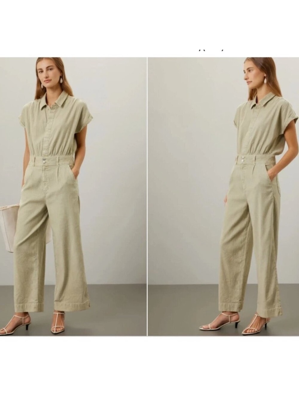 Joe's Jeans Linen-Blend Lexi Jumpsuit
